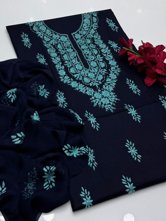 (B225) GTM Lawn Embroided Work(3 -Piece Suit Unstitched)